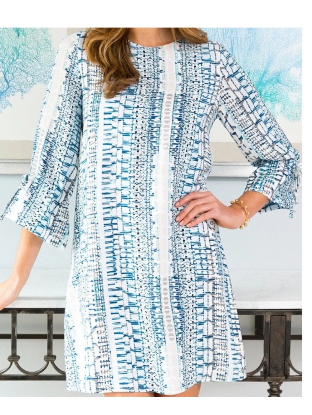 Tyler Boe Hailey silk shift dress- worn once- 225 retail